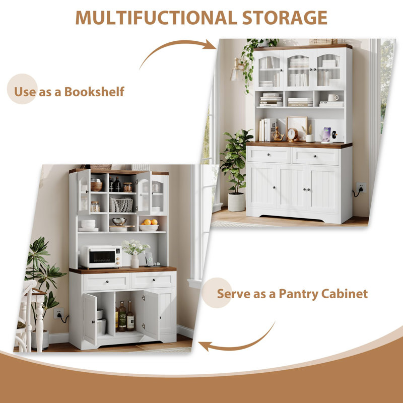 99.8cm Sideboard, White