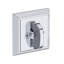 Chamfered Square Deadbolt Patio Deadbolt in Venetian Bronze-1330353397