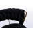 Swivel Upholstered Adjustable Height Counter Stool with Metal Frame-1654386483
