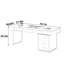 Bureau crème-moderne de luxe Rock-Slab-353729569