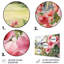 Ensemble de 4 décorations murales hibiscus