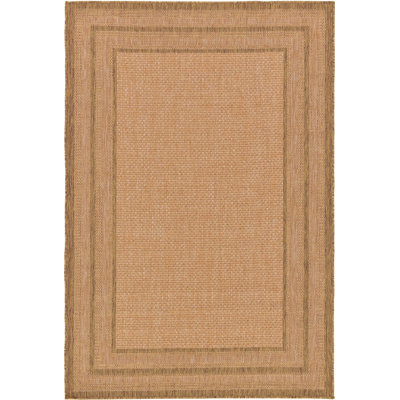 Tapis de véranda d'extérieur couleur ambre