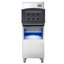 Machine à glaçons commerciale, machine à glaçons de 650 lb / 24 h avec bac de rangement en acier inoxydable de 250 lb, machine à glaçons auto-nettoyante avec écran tactile pour bar, café, restaurant