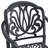 5-Piece Set Of Cast Aluminum Patio Furniture With Brown Cushions-83750528-83750529
