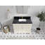 Sonoma X P 22 po De salle de bain simple en albâtre Quartz noir Calacatta