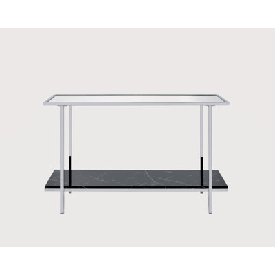 Dateland 48'' Glass Top Console Table
