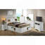 Lit de rangement double Elegant