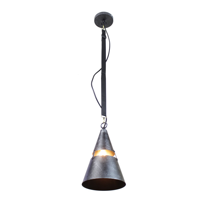 Renata 1 - Light Black Single Pendant