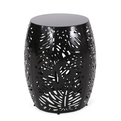 Charming Metal End Table With Modern And Durable Design For Stylish Spaces