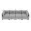 Canapé modulaire modulaire, siège convertible avec rangement, canapé-lit modulaire, combinaisons modulaires flexibles en tissu pour le salon