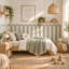 Adhésif décoratif demi-rayures 192 po vert sauge 192 pouces de hauteur, 40 pouces de hauteur-1235972682-1235972694