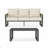 2-Piece 3-Seat Outdoor Sofa Couch Set-129010789
