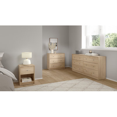 Clanton 3-piece Bedroom Set, Jackson Hickory