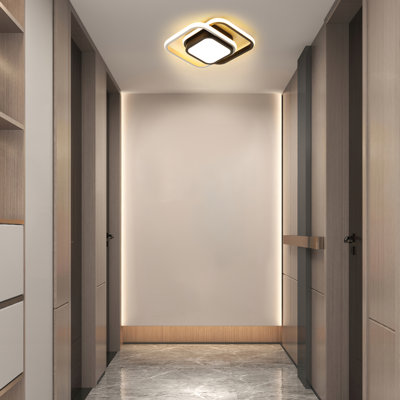 Plafonnier à DEL, plafonnier carré, plafonnier moderne