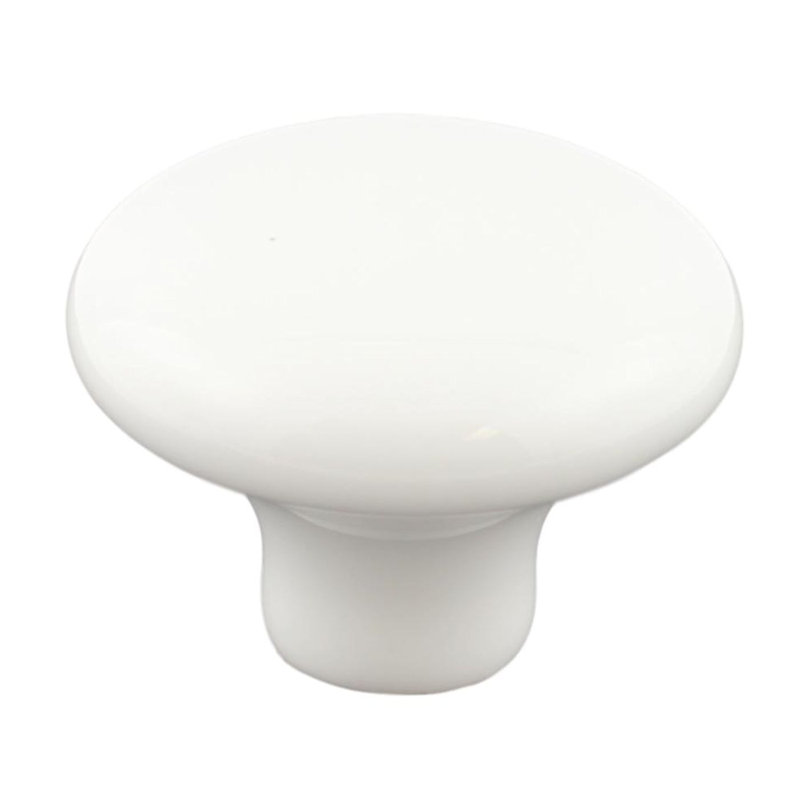 (Paquet de 5) Grand bouton blanc de 2 pouces