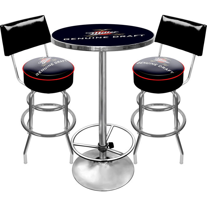 Ensemble de table de pub 3 pièces ultimate miller genuine draft