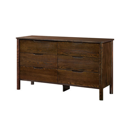 Ardin 6 Drawer Solid Wood Dresser by AllModern