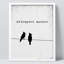 «Attempted Murder Minimalisme Classics Book Covers Literature Animal» sur papier-98266016-98266021