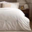 Frosted Snowflake Embroidered Duvet Cover Set-137386327