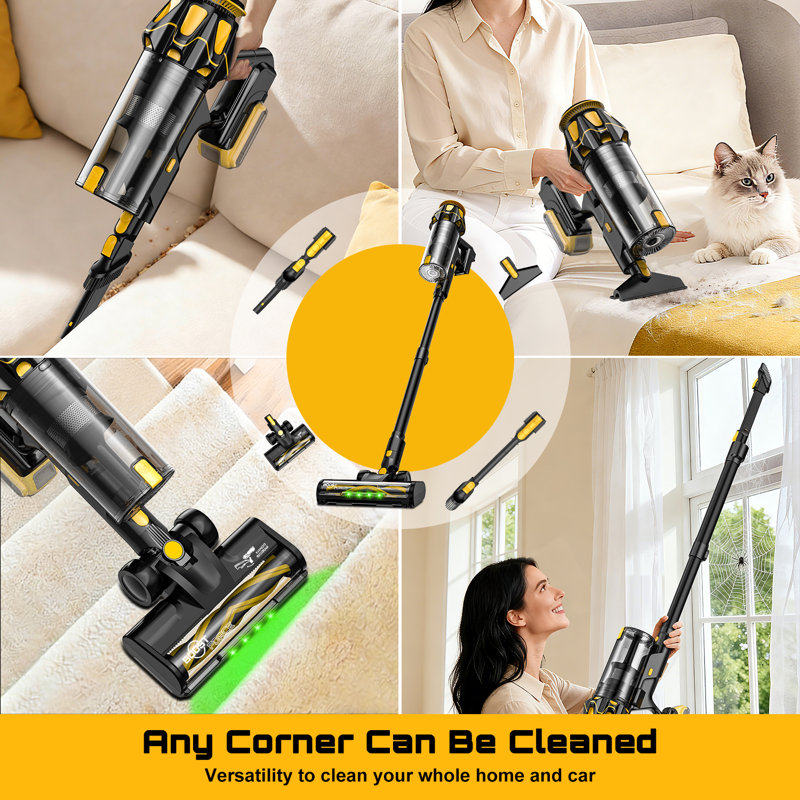 Aspirateur sans fil pour batterie DeWalt 20 V, aspirateurs autoportants 45 KPA / 400 W pour plancher (batterie non incluse)