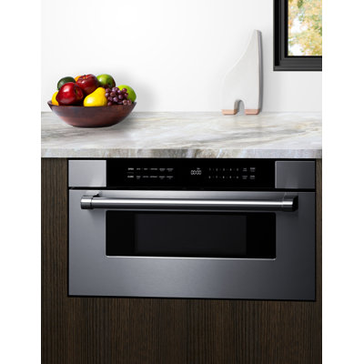 Summit Appliance 30" Wide Built-In Drawer Microwave