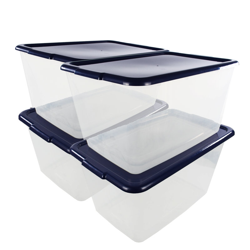 Ensemble de fourre-tout en plastique Simplykleen, Bleu