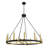 12-Lights Candle Style Wagon Wheel Chandelier-1599344146