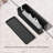 Cable Management Box Cord Organizer Wire Storage Box with Cover Black