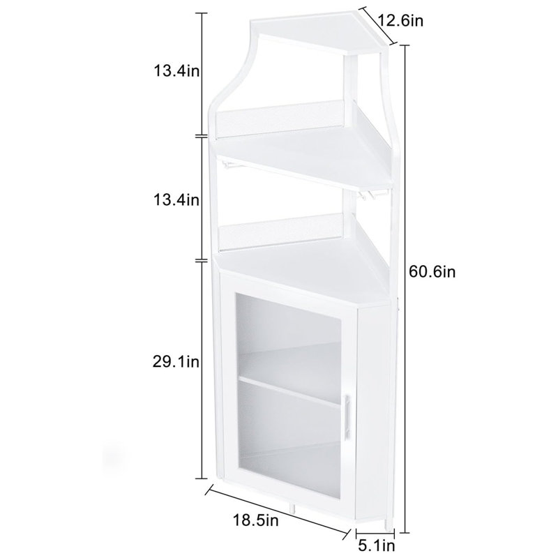 20'' Bar Cabinet, White