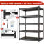 Étagère de garage robuste de 72 po de hauteur Orra avec tablettes réglables, étagère de garage, garde-manger et rangement Orra