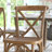 Arquit Stackable Cross-Back Wooden Bistro Chair-125313785-125324606