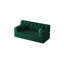 Lit à hauteur modulaire convertible 78,8 pouces avec lit debout, 4 sièges confortables pour le salon et la chambre à coucher, sac pliant amovible, profondeur d'assise de 70 cm de large, forme variable, lavable