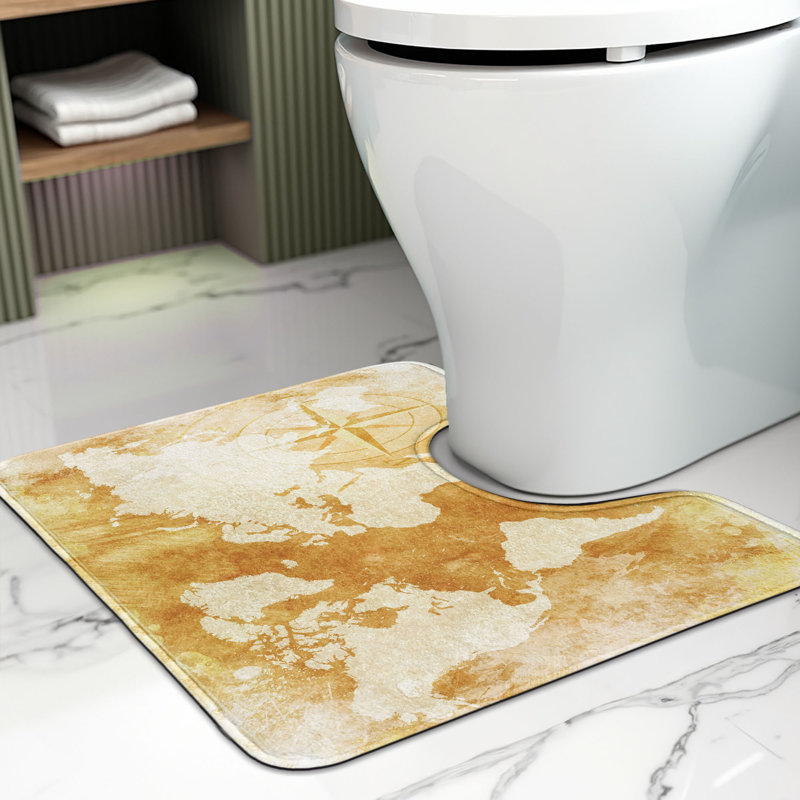 Tapis de salle de bain Compass