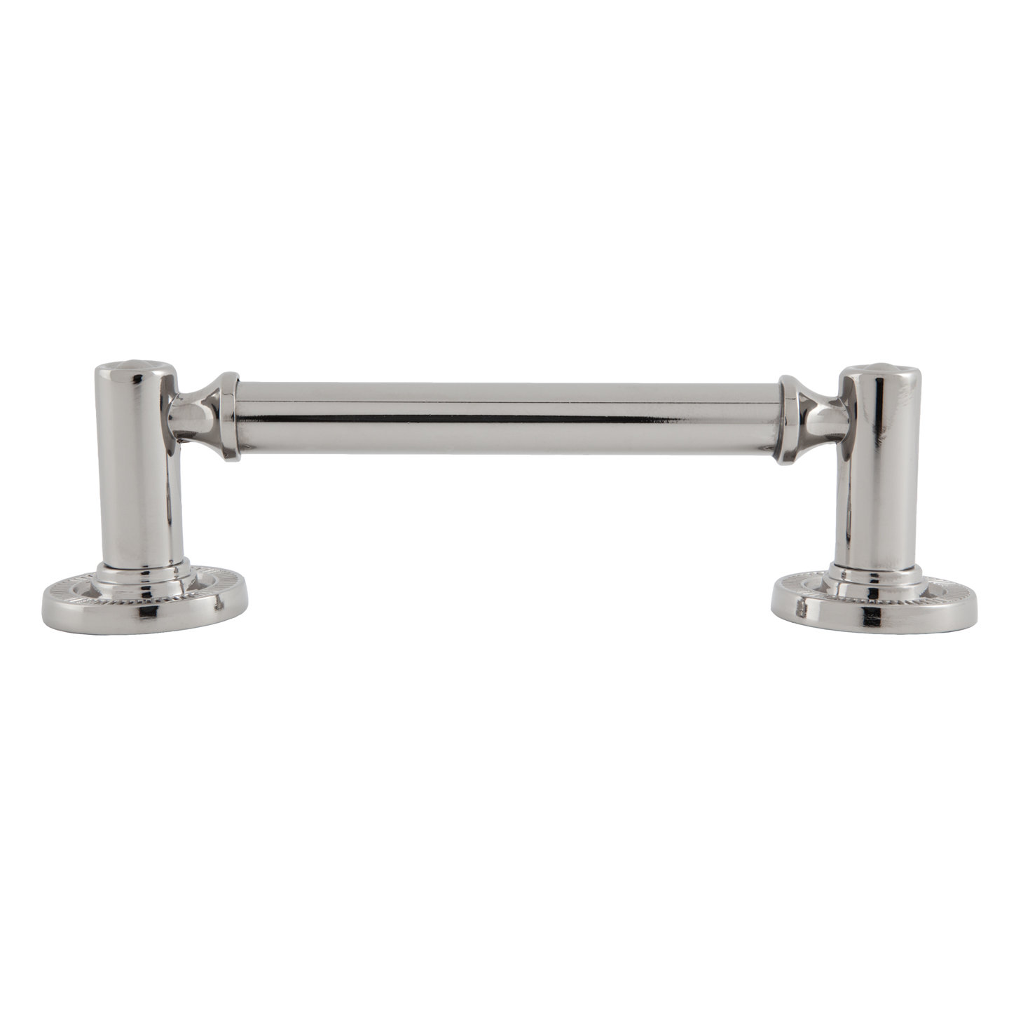 Minted Bar Pull, Polished Nickel, 3 3/4"