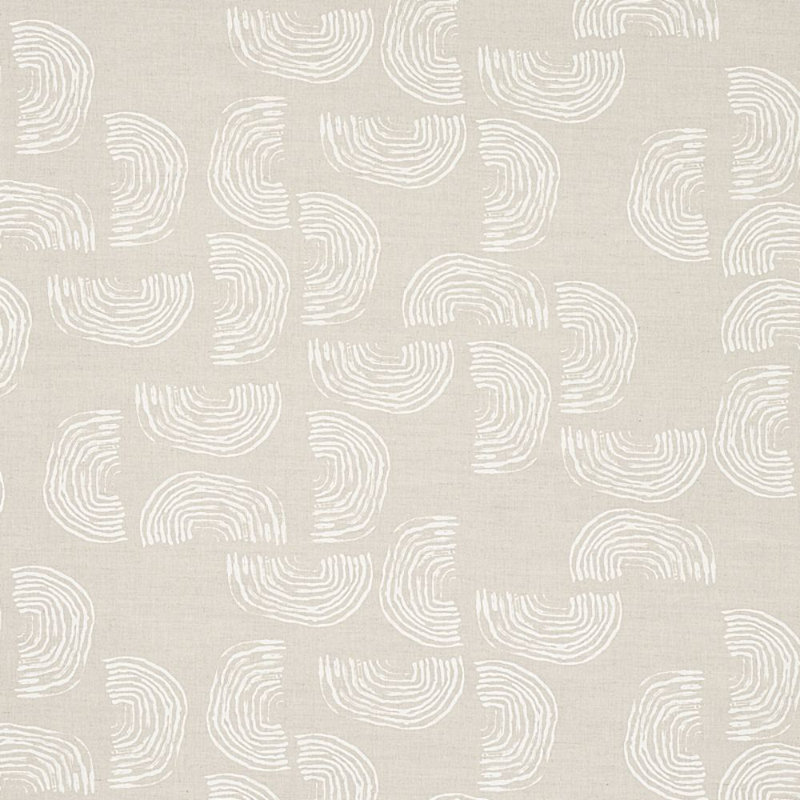 Tissu Quansoo Schumacher x Caroline Z Hurley, Ivoire