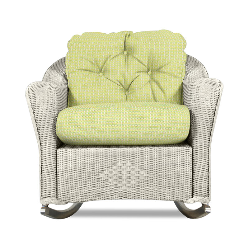 Reflections Outdoor Rocker Chair, Beach Navy, Linen