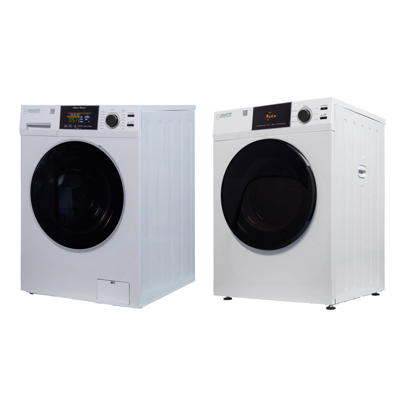 Equator Deluxe Laundry Set Digital Washer 1.9cf 110v+ Vented Dryer 4cf 110v