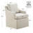 Upholstered Dining Chairs with Caster-582712526