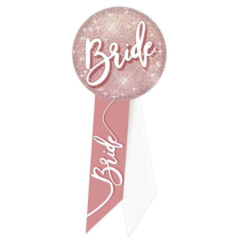Rosette Bride - 2 po - paquet de 6