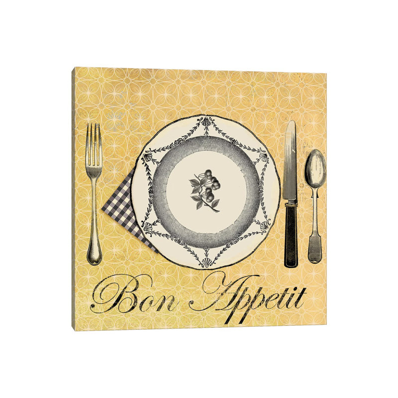 Bon Appetit by Aimee Wilson - Wrapped Canvas Print, 30.48 cm H x 30.48 cm W