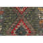 Tapis de couloir gris / rouge en laine noué à la main 2 pi 6 po x 9 pi 9 po Cedorah Southwestern