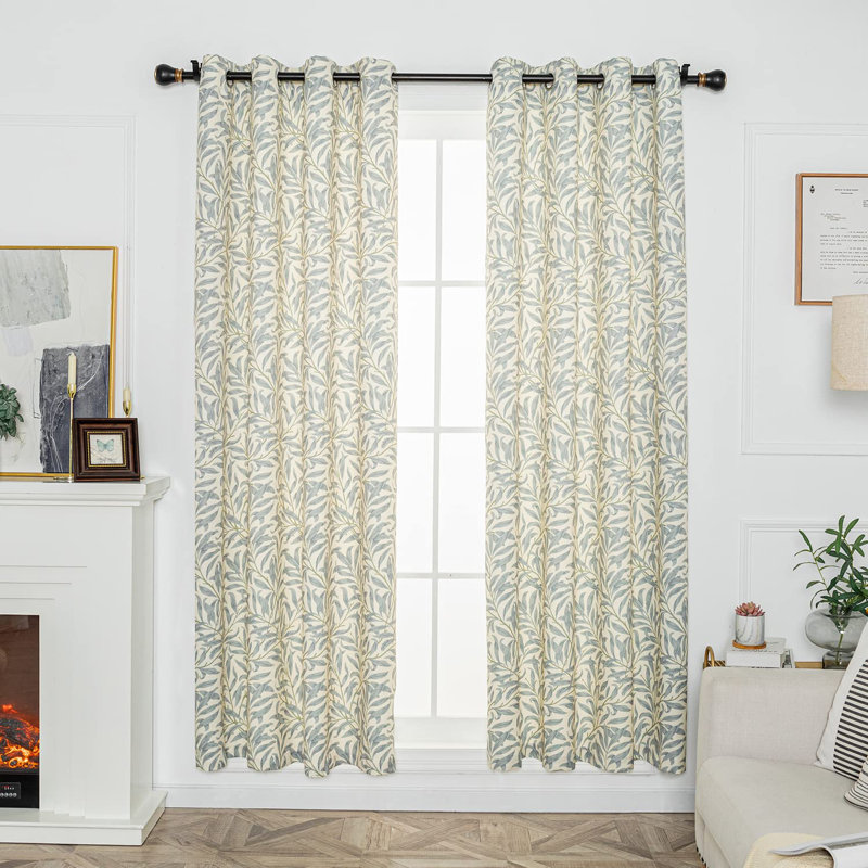 Blackout Curtain Pair, 95" W x 52" L