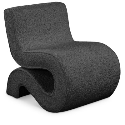 Houke 22.5" Wide Boucle Fabric Accent Chair