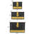 Lesli Square Decorative Metal Boxes with Lid-414930216