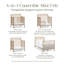 Winston 4-in-1 Convertible Mini Crib-1318984474