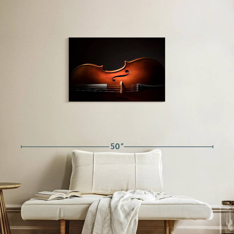 Abarca Cello Curves, 20" H x 30" W