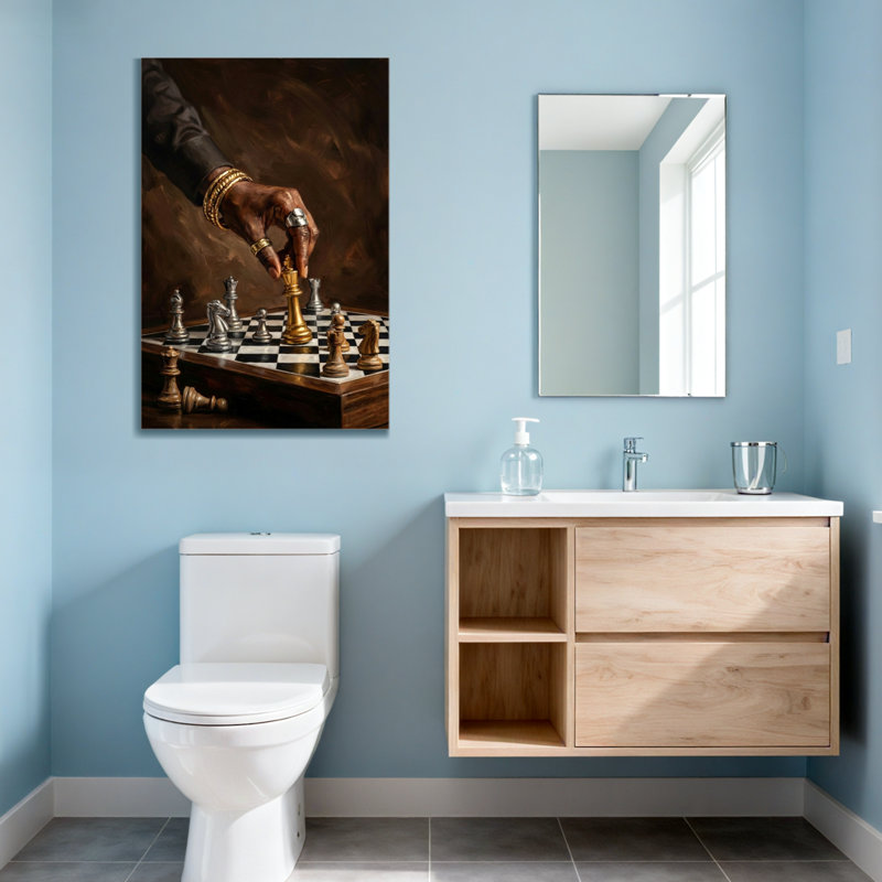 Reproduction d'art sur toile, H 18 po x l 12 po