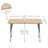 Laminate Adjustable Rectangle Activity Table-92311910