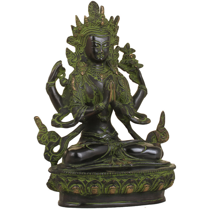 Figurine Chenrezig (Shadakshari Lokeshvara)