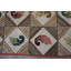 Tapis bouclé bouclé en laine antique ivoire beige blanc crème